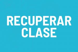 Recuperar clases